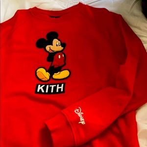 Kith pull over sweater, Disney collection